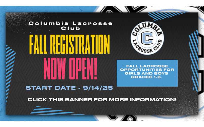 Fall Sign-Ups - Now Open
